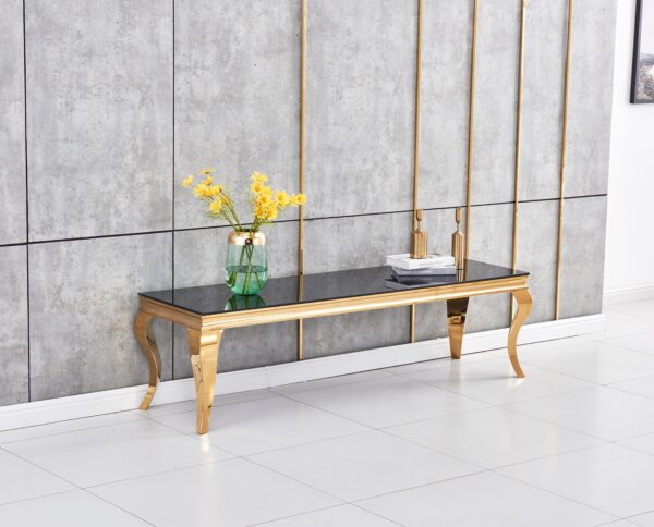 MEUBLE TV BAROQUE GOLD