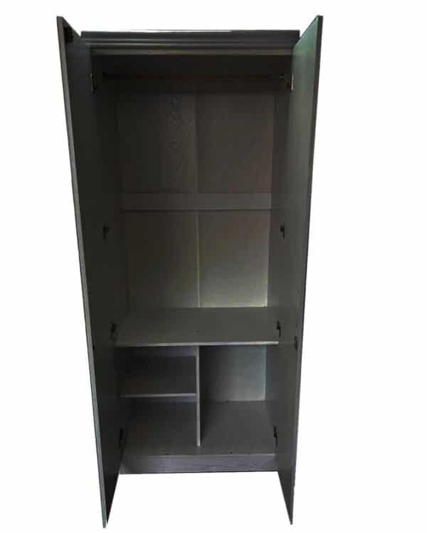 Armoire 2 porte noir - Image 2