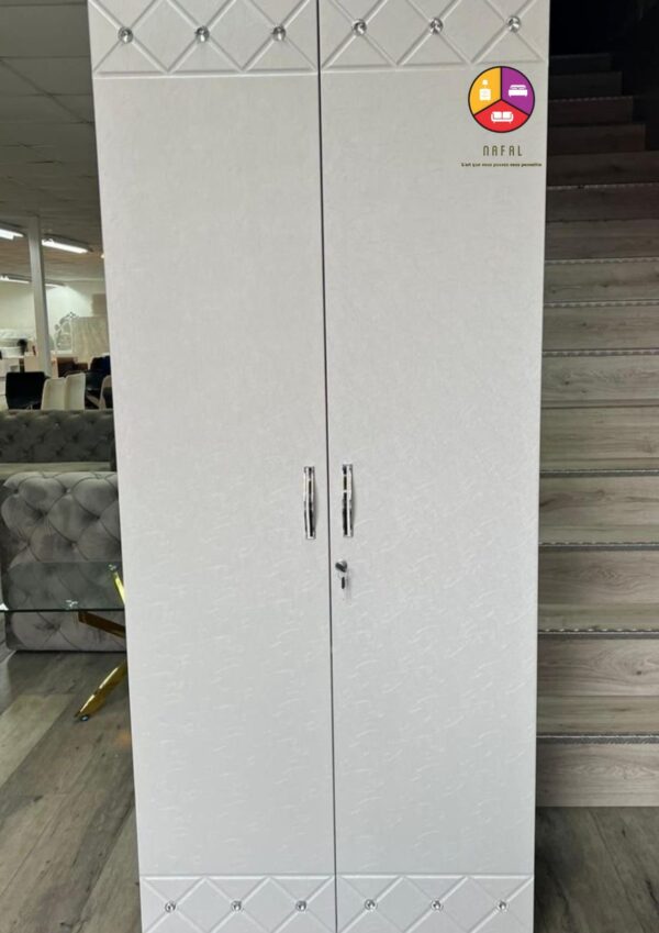 Armoire 2 porte blanc