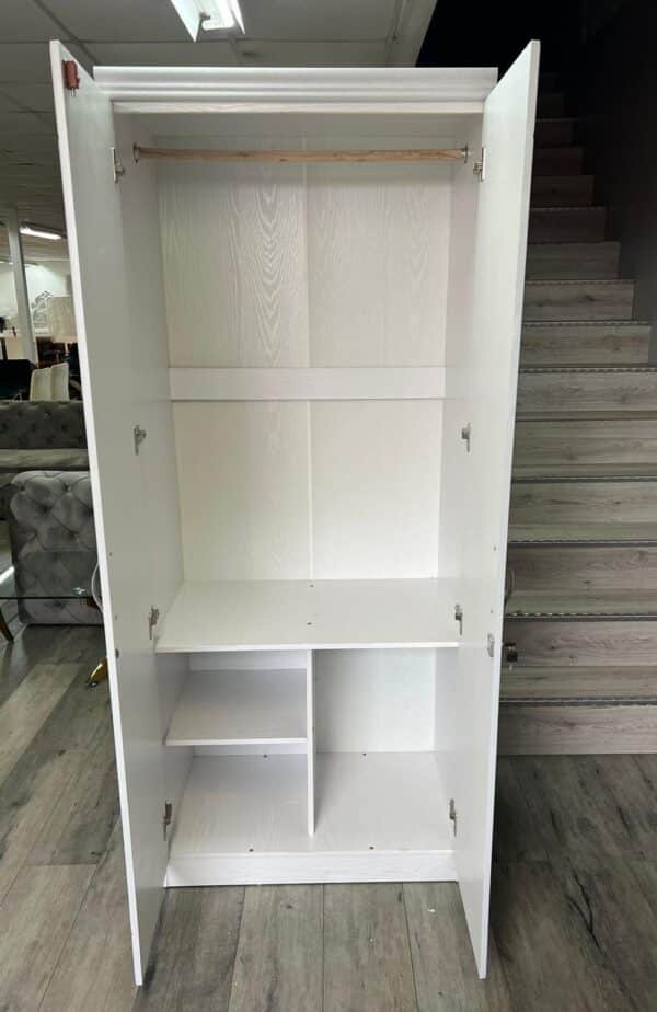Armoire 2 porte blanc - Image 3
