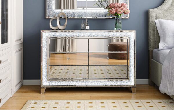 COMMODE MIROIR ET LED - Image 2