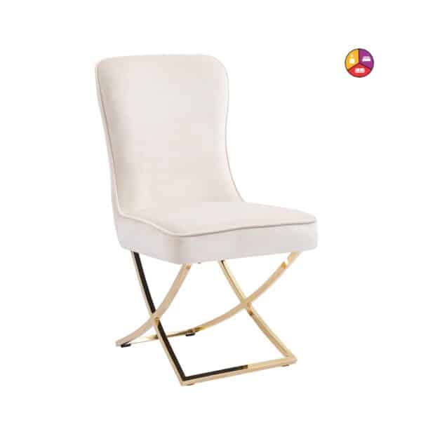 CHAISE JOSEPHINE GOLD BEIGE